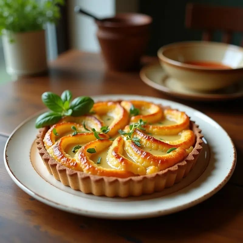 Brisas del Mediterráneo: Tarta Salada de Espinacas, Piñones y Pasas en Masa Filo