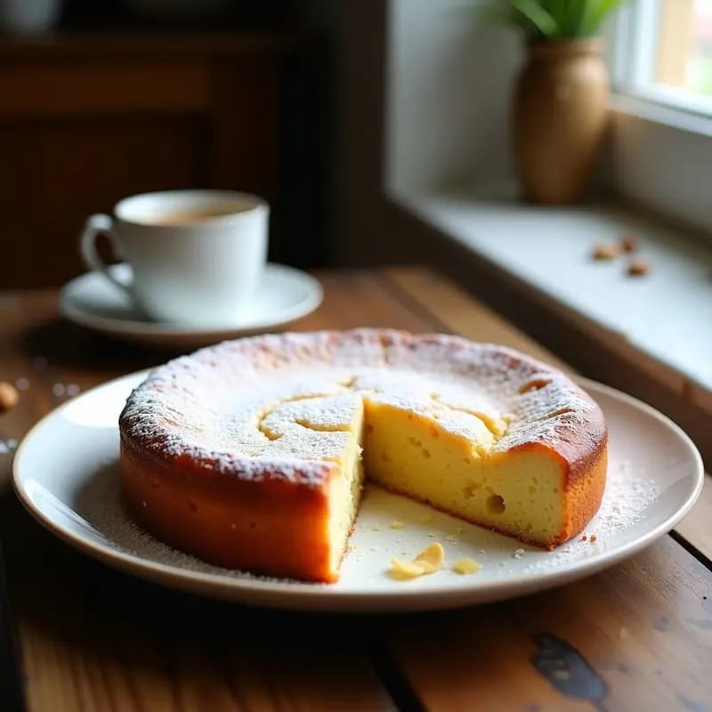 Tarta Gallega Sin Gluten: Receta Tradicional con Almendras y Toque Esponjoso
