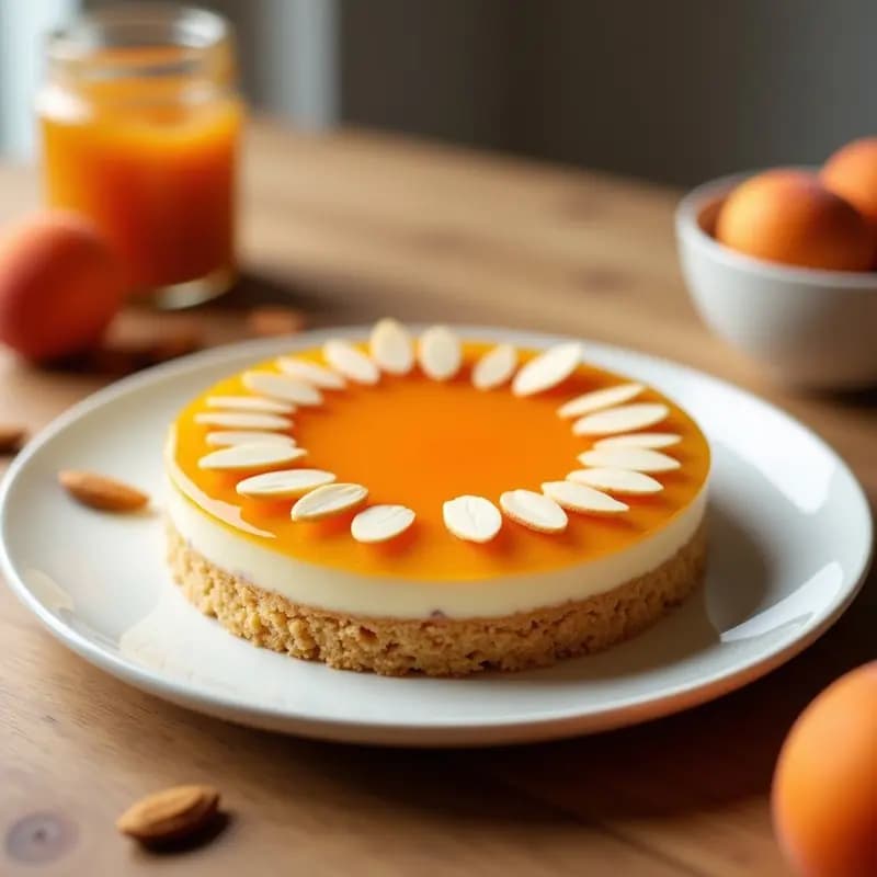 Tarta de Mermelada de Albaricoque Sin Horno: Receta Rápida y Sin Complicaciones