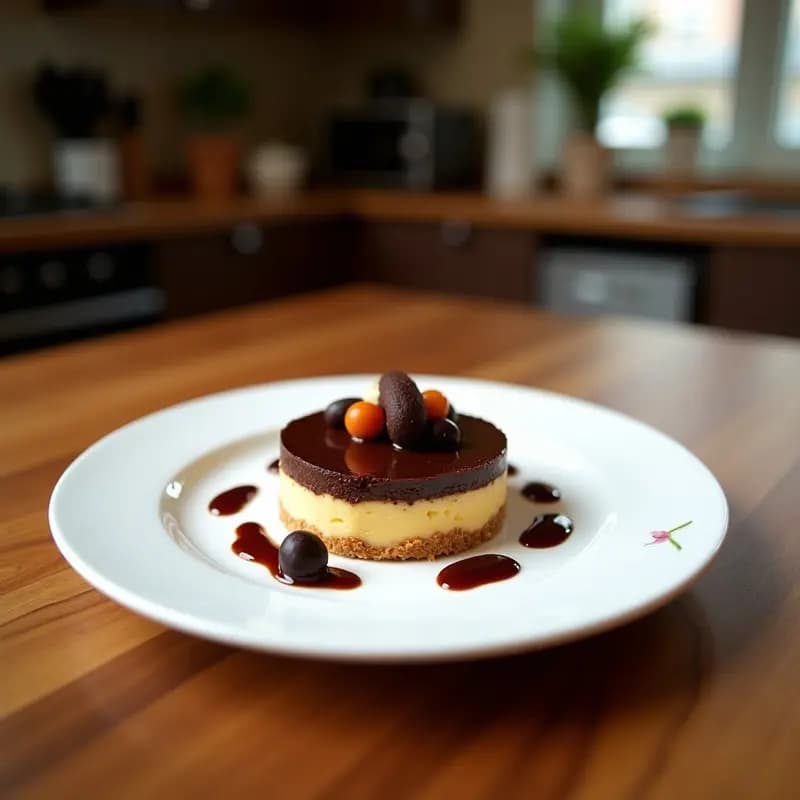 Tarta de Miso y Chocolate Negro: Postre Japonés Saludable con Umami y Sin Azúcar