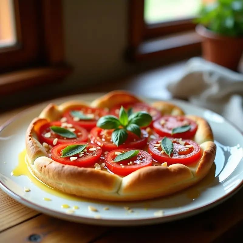 Tarta de Pan con Ajo y Tomate: Receta Tradicional Catalana en 15 Minutos