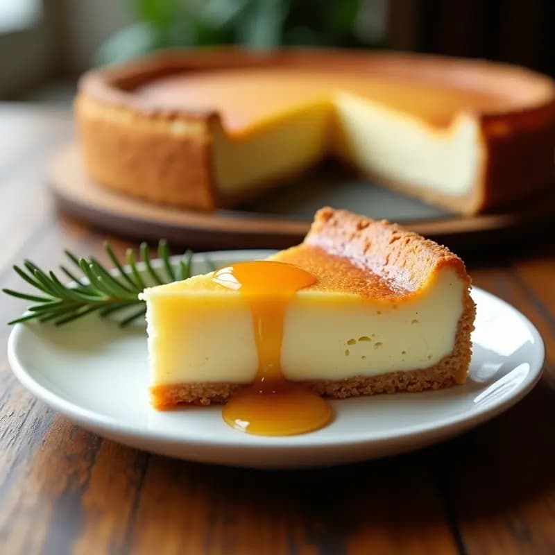 Tarta de Queso Fresco y Miel en Thermomix: Postre Esponjoso en 25 Minutos