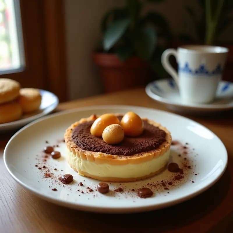Tarta de Queso con Galletas María y Chocolate: Receta Viral de 3 Ingredientes en 10 Minutos