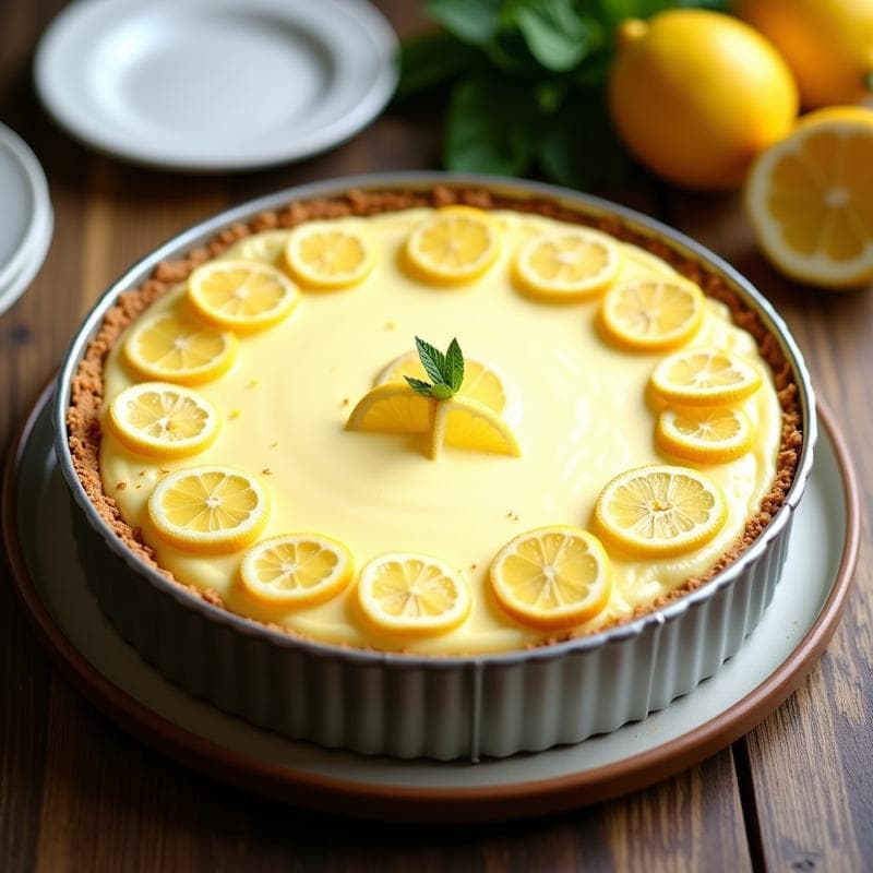 Tarta de QuesoMascarpone y Limón: Receta Sin Horno y Ultracremosa en 20 Minutos