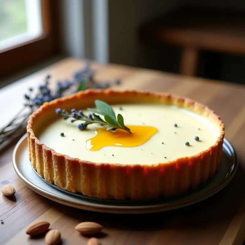 Tarta de Queso Requesón con Hierbas de Provenza: Receta Fácil y Esponjosa en 30 Minutos