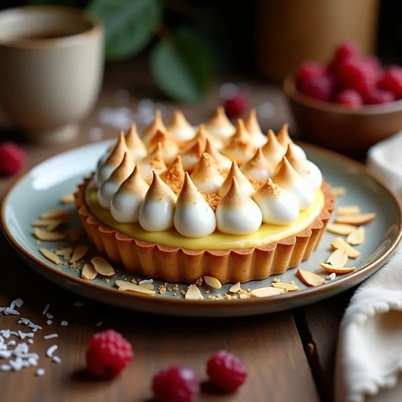 Tarta de Ricardo con Merengue de Aquafaba: Postre Chileno Vegano y Esponjoso