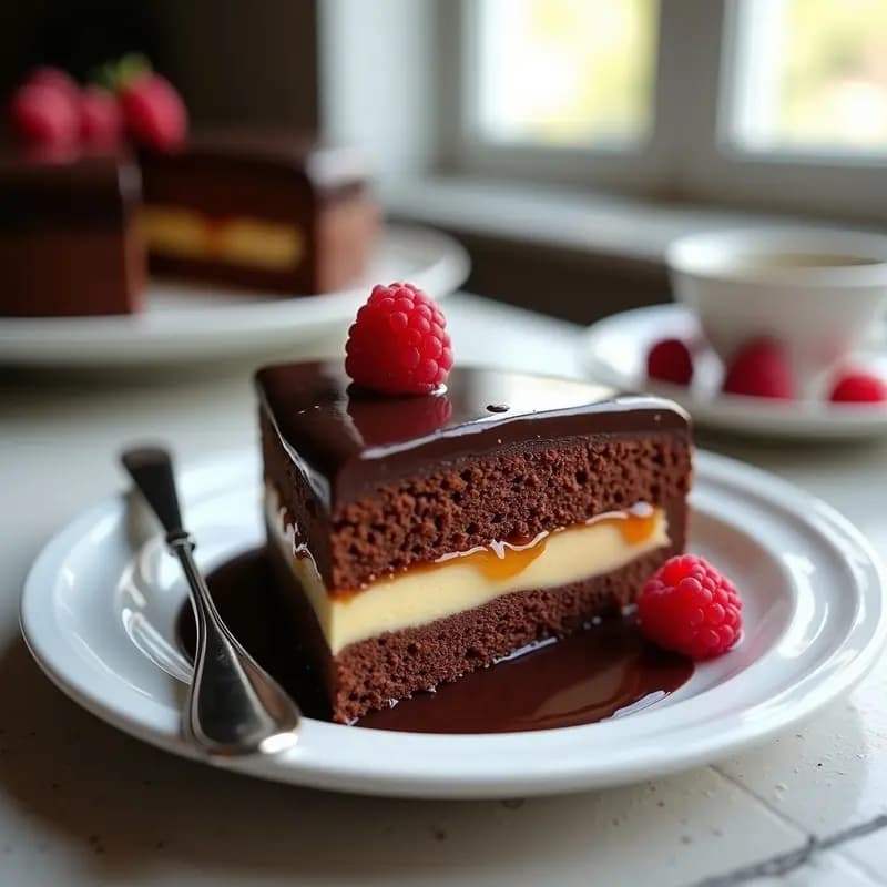 Tarta Sacher Tradicional: Receta Vienesa Original con Chocolate y Almendras