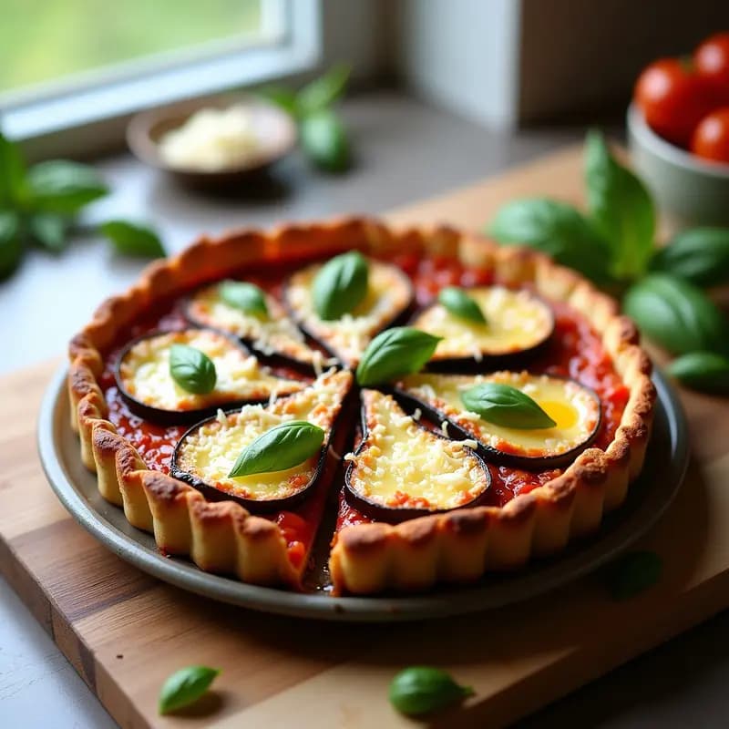Tarta Salada de Berenjena: Receta para Tupper Fácil y Duradera 4 Días