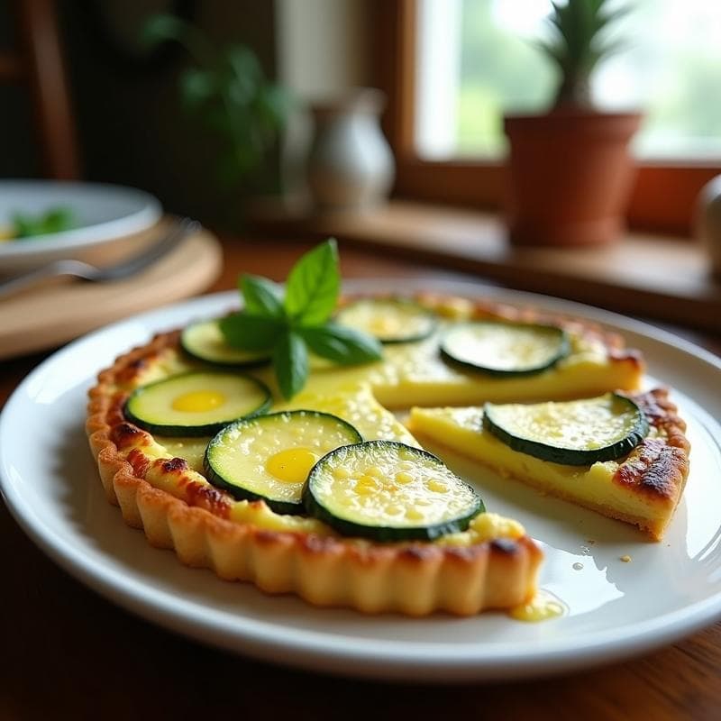 Tarta Salada de Calabacín Quebrado en Thermomix: Receta Sin Gluten y Alta en Proteína en 30 Minutos