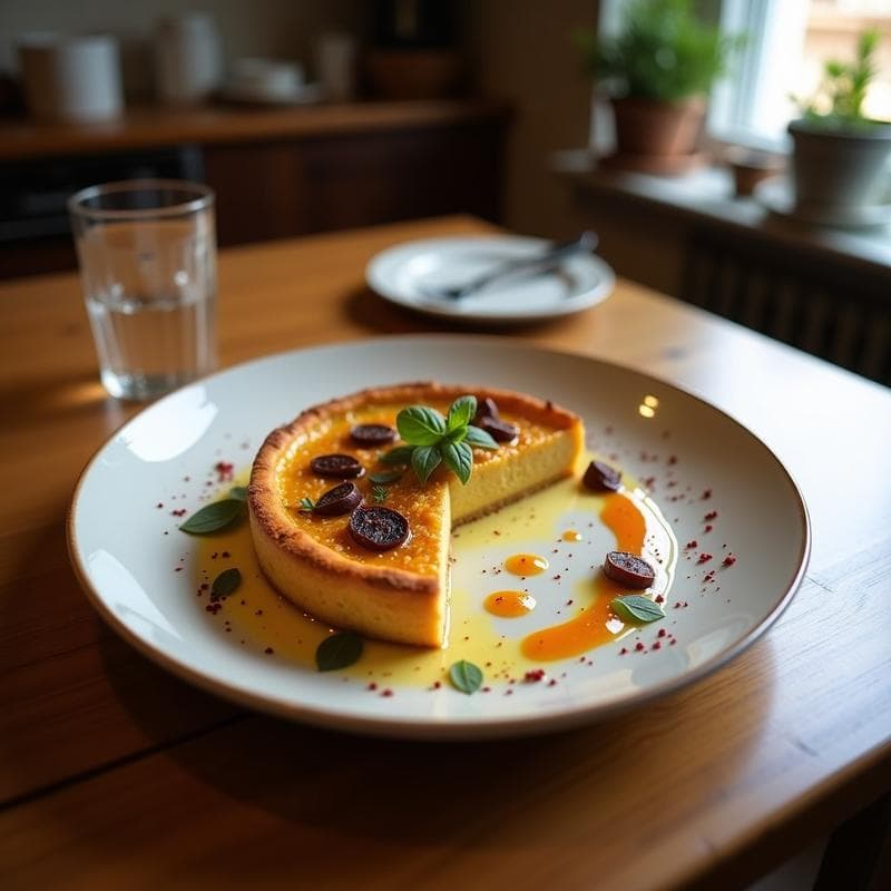 Tarta Salada de Espinacas y Hongos Trufados: Receta Gourmet en Molde Desmontable