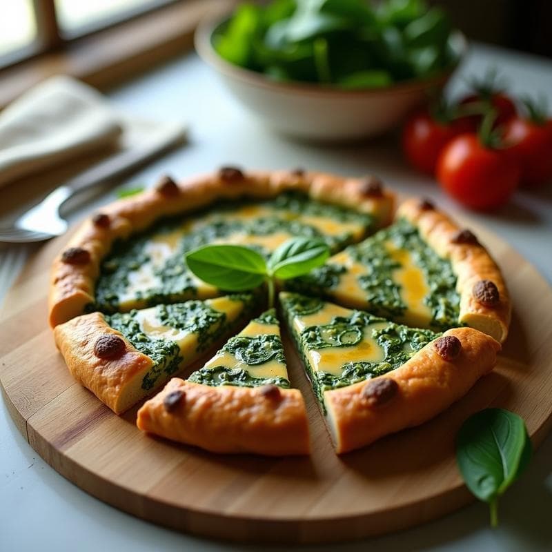 Tarta Salada de Espinacas y Tofu Ahumado: Receta en Thermomix con Masa Crujiente y Relleno Cremoso