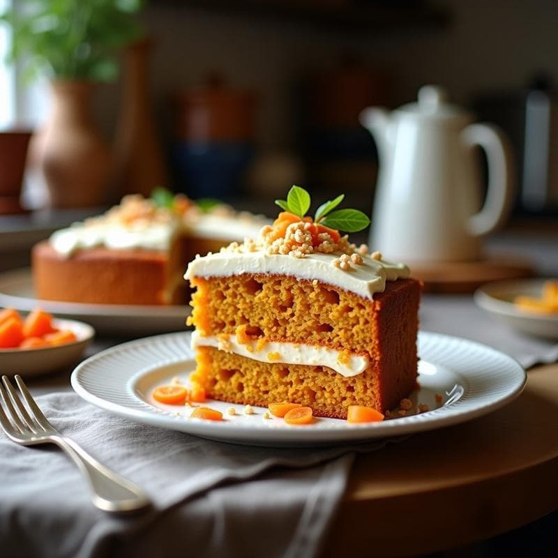 Tarta Vegana de Zanahoria y Coco: Receta Esponjosa al Horno sin Lácteos
