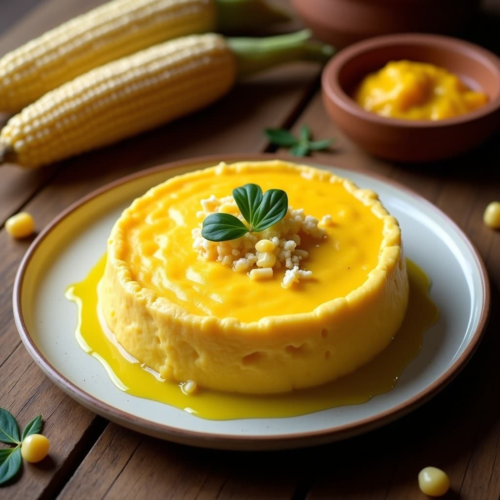 Tartale de Choclo y Queso de Oveja: Receta Peruana en Molde sin Horno