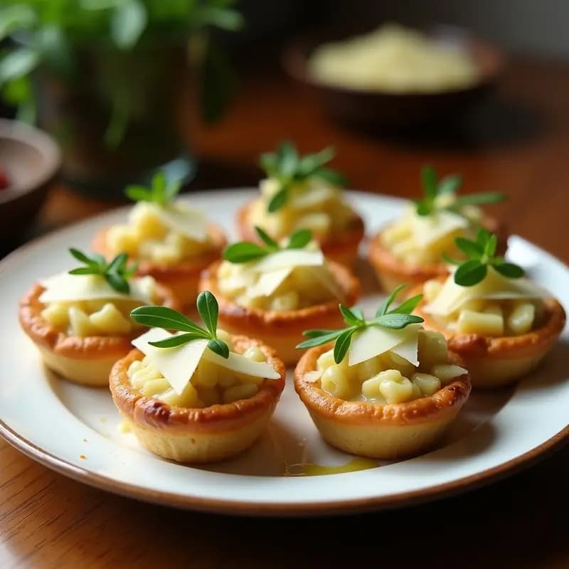 Tartaletas de Alcachofa y Parmesano al Horno: Receta Fácil y Elegante en 25 Minutos