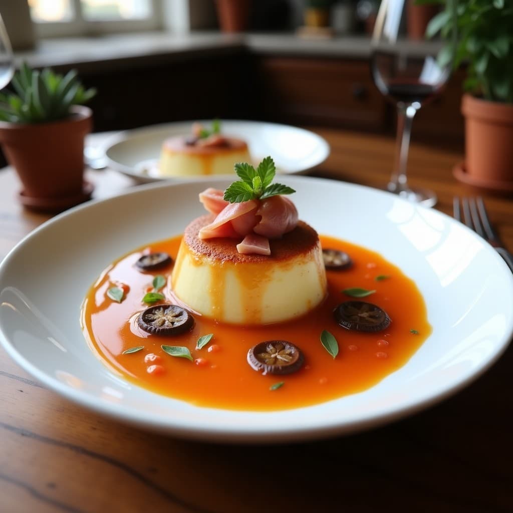 Tartaleta de Alcachofa y Prosciutto con Crema de Ajo Negro: Receta Italiana en Thermomix