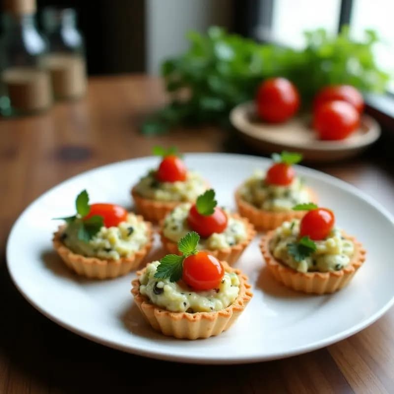 Tartaleta de Alcachofa y Queso de Cáscara de Anacardo: Aperitivo Crudivegano Gourmet en 12 Minutos