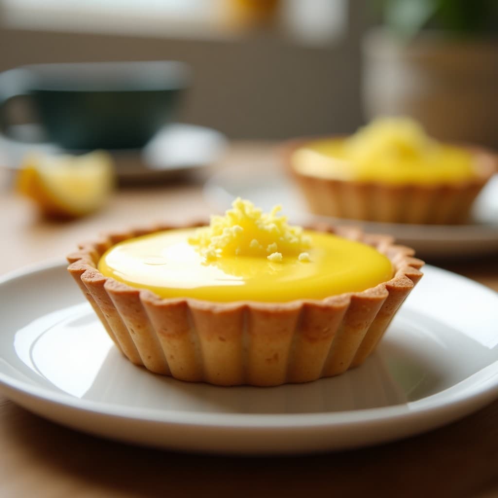 Tartaleta de Base de Almendra y Crema de Limón: Postre Keto Sin Azúcar en 15 Minutos