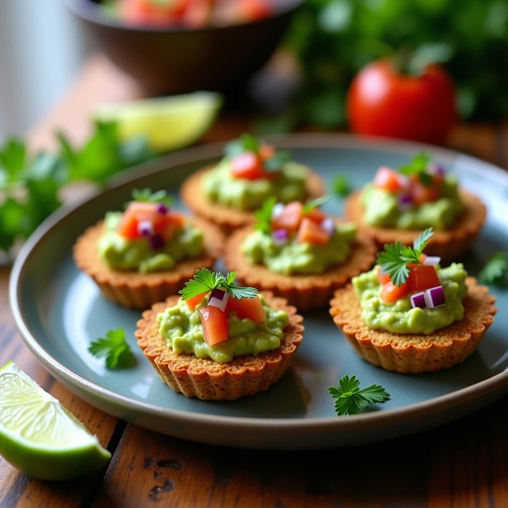 Tartaleta de Amaranto y Ceviche de Palta: Receta Mexicana Sin Horno y Sin Gluten