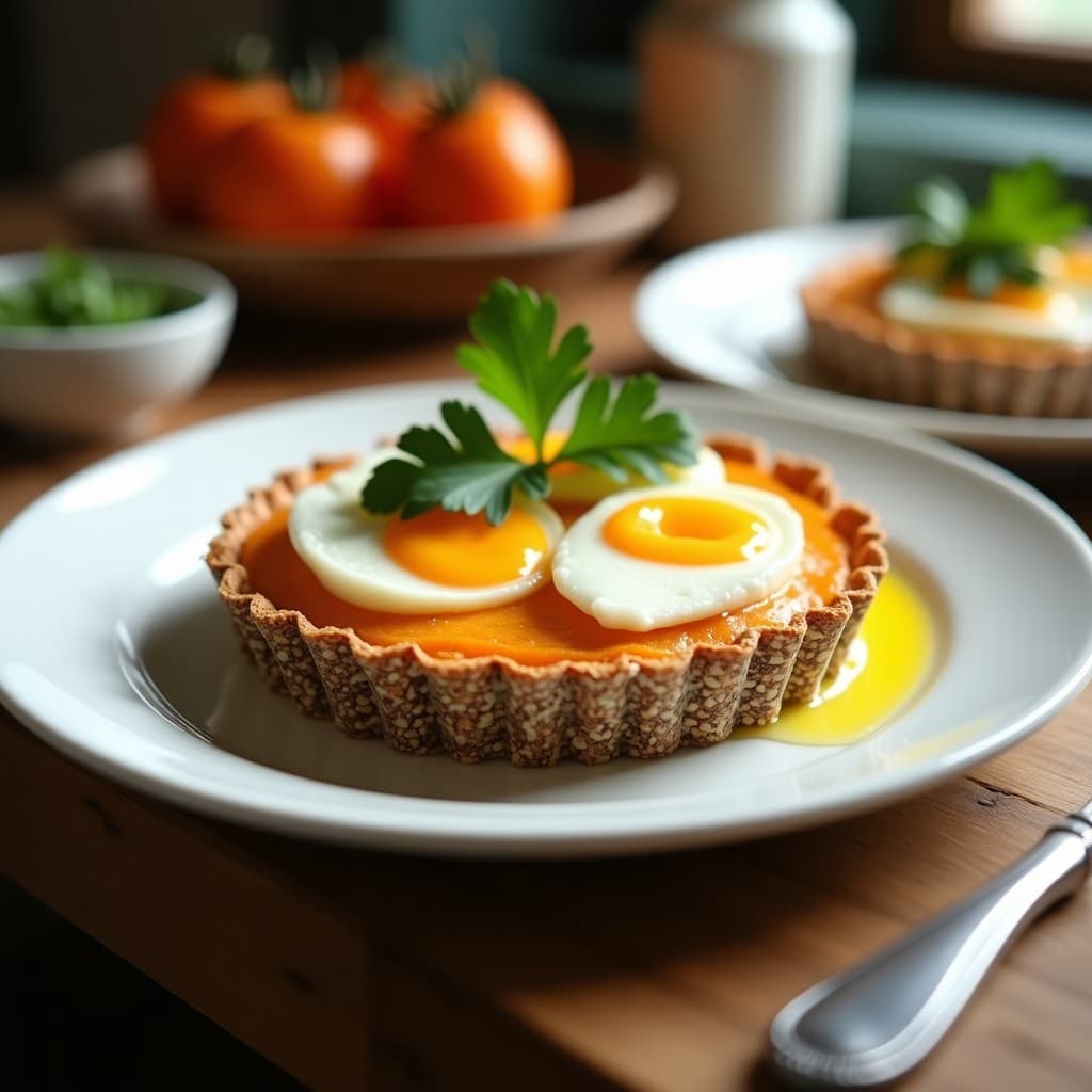 Tartaleta de Batata y Merluza con Costra de Semillas: Receta Española Keto en Thermomix