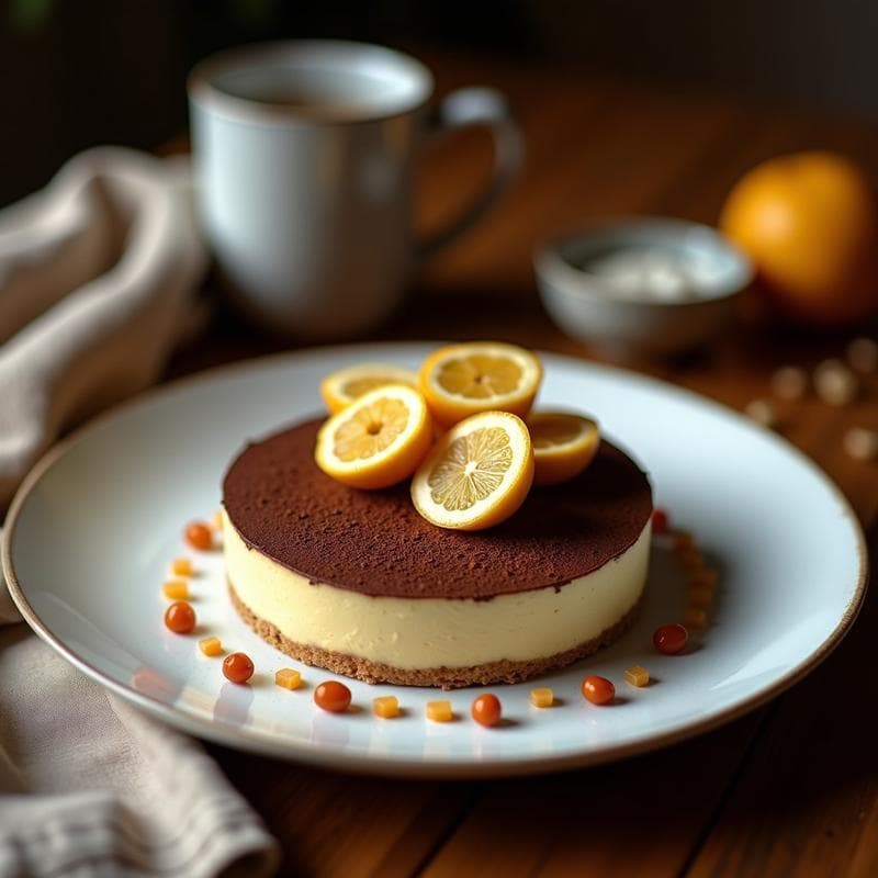 Tartaleta de Cacao y Níscalos: Receta Vegana Sin Horno con Toque Boscoso
