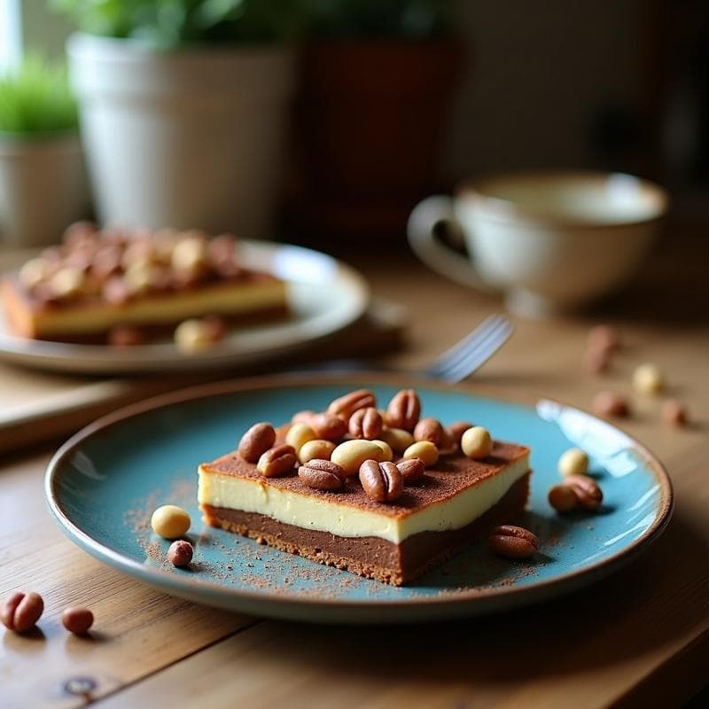 Tartaleta de Cacao y Gorgonzola con Nueces: Receta Gourmet Sin Horno en 20 Minutos