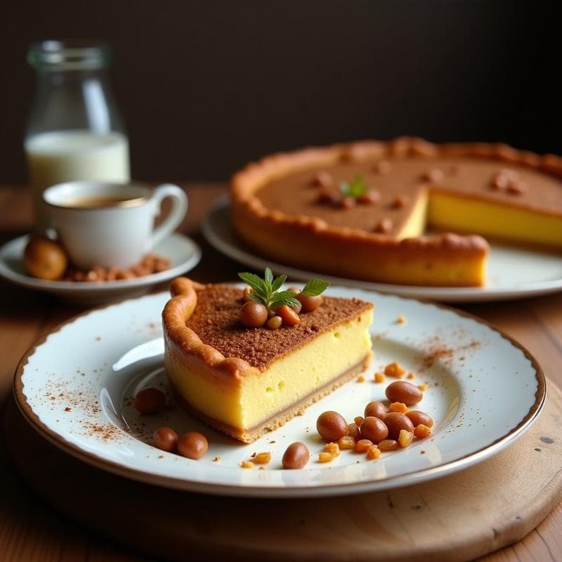 Tartaleta de Café Ahumado y Nueces: Receta Sin Horno con Base Crujiente en 15 Minutos