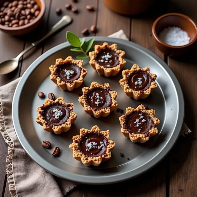 Tartaletas de Café y Cacao: Receta Sin Horno con Avena y Energía Duradera