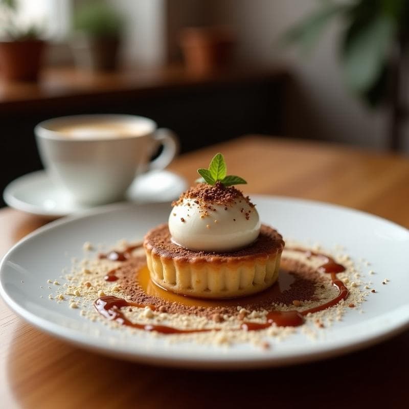 Tartaletas de Café y Mascarpone: Postre Sin Horno en 15 Minutos con Base Crujiente
