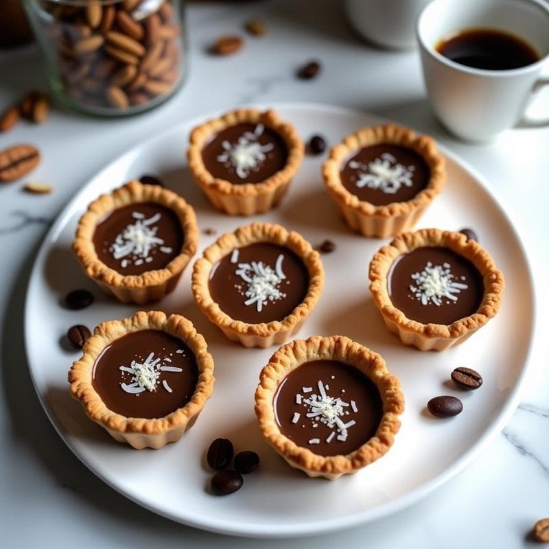 Tartaletas de Café Moca Proteicas: Receta Sin Horno y Alta en Proteínas