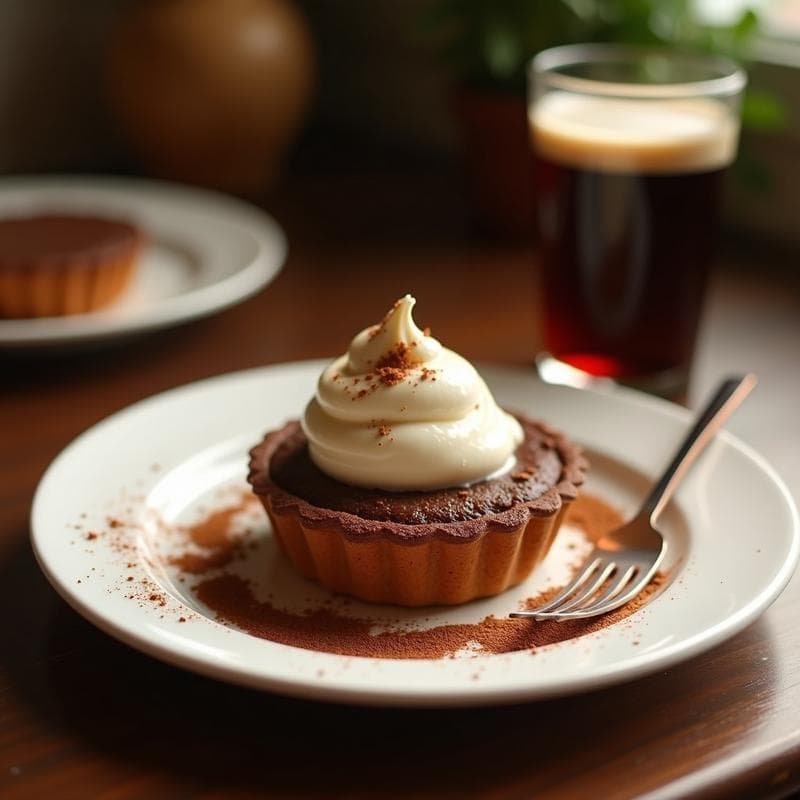 Tartaletas de Café Mocha Sin Horno: Receta Rápida y Gourmet en 15 Minutos
