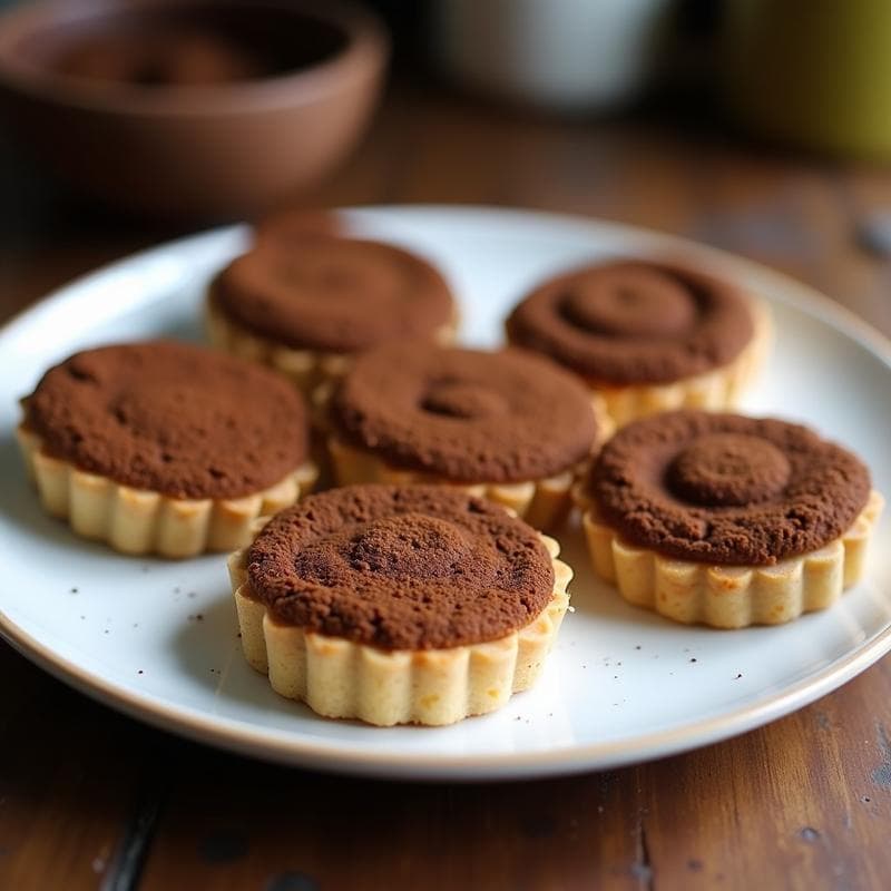 Tartaletas de Café Moka en Thermomix: Postre Elegante en 20 Minutos Sin Horno