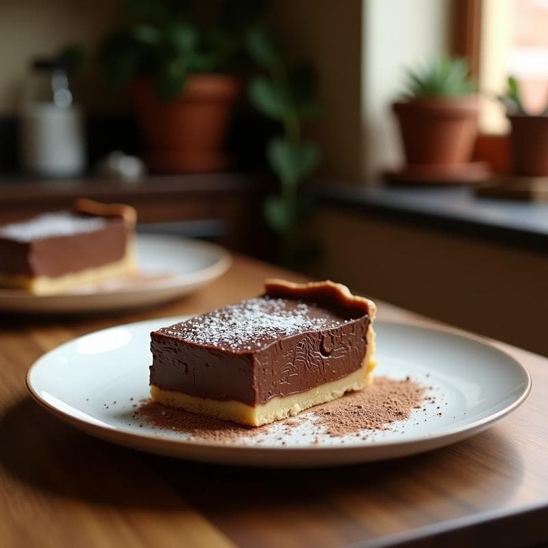 Tartaleta de Café Mole y Chocolate: Receta Gourmet Sin Horno en 15 Minutos