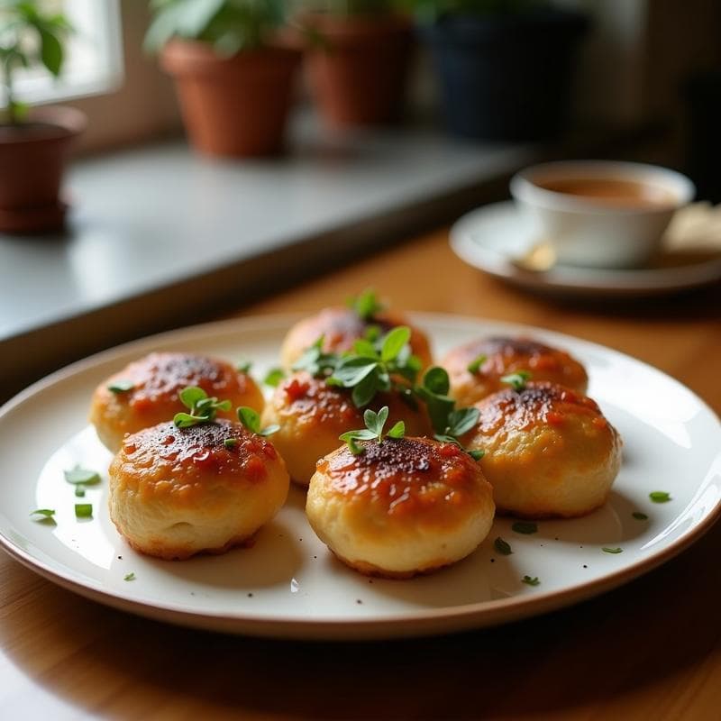 Tartaletas de Café y Tofu Ahumado: Receta Vegana Sin Horno con Molde Reutilizable