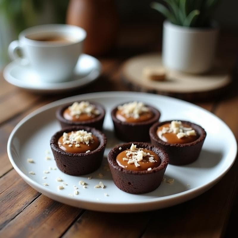 Tartaleta de Café y Tofu Ahumado: Receta Vegana Sin Horno con Textura Perfecta