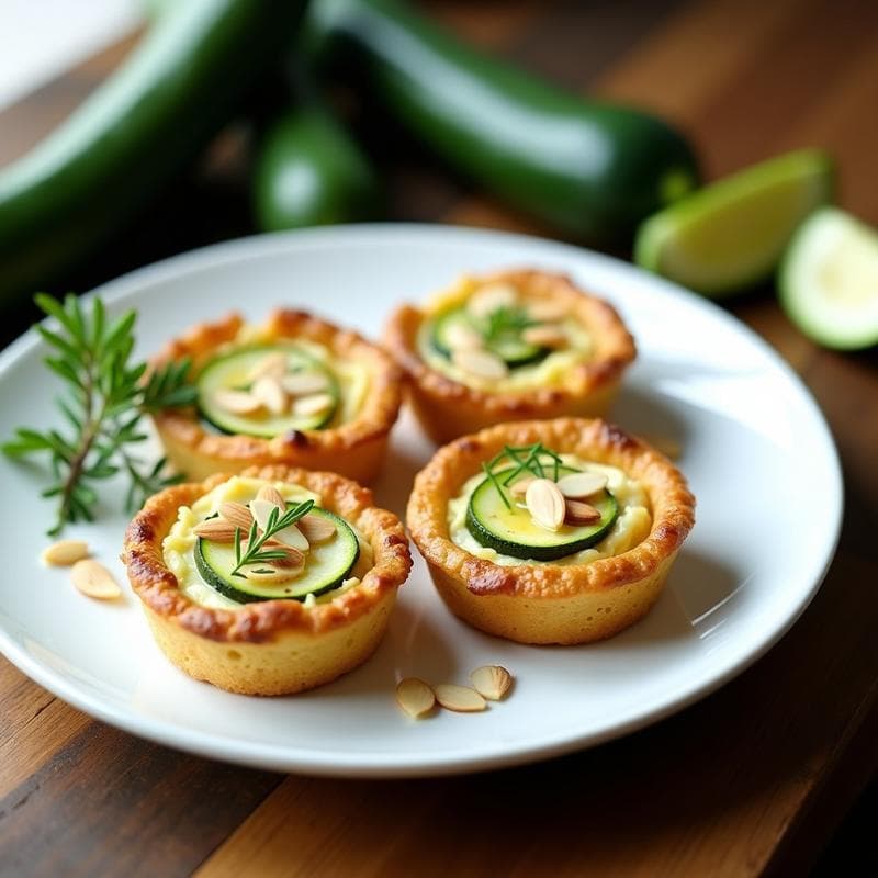 Tartaleta de Calabacín y Queso de Cabra al Horno: Receta Sin Masa y Baja en Carbohidratos