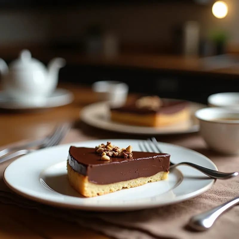 Tartaleta de Chocolate y Semillas de Cardo Mariano: Postre Mediterráneo Sin Harina y Keto