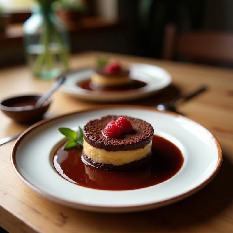 Tartaleta de Chocolate Negro y Puré de Batata: Postre Sin Azúcar y Alto en Fibra