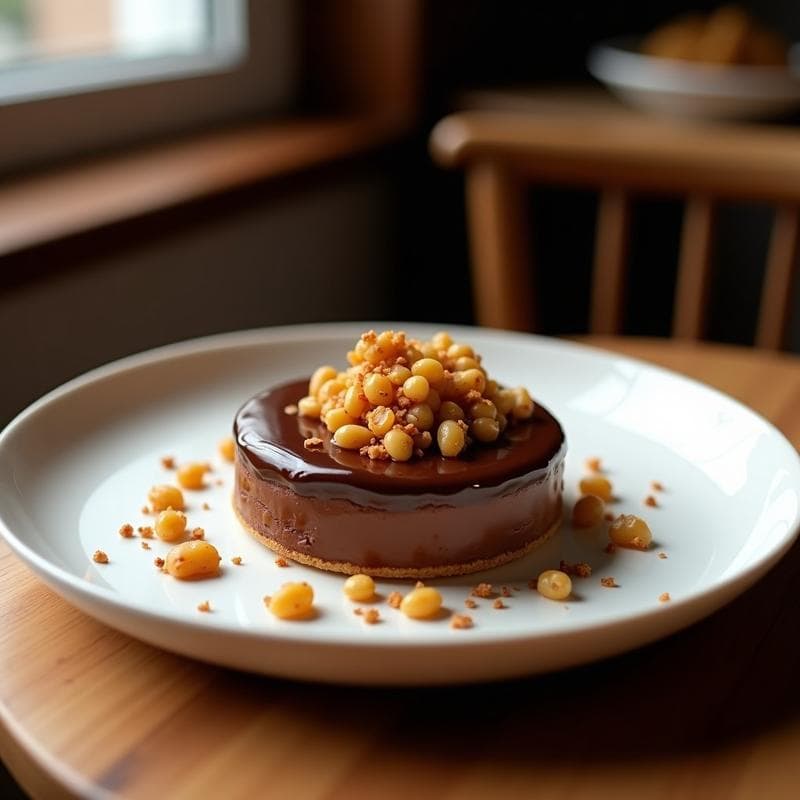Tartaleta de Chocolate y Puré de Garbanzo: Postre Vegano Sin Horno y Alto en Fibra