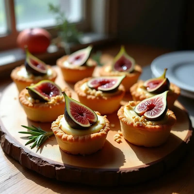 Tartaletas de Higo y Queso de Cabra: Receta Gallega en 20 Minutos con Toque Dulce-Salado