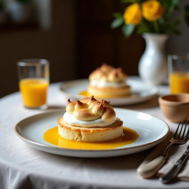 Tartaleta de Base de Coco con Crema de Maracuyá y Merengue de Aquafaba: Postre Vegano Crujiente