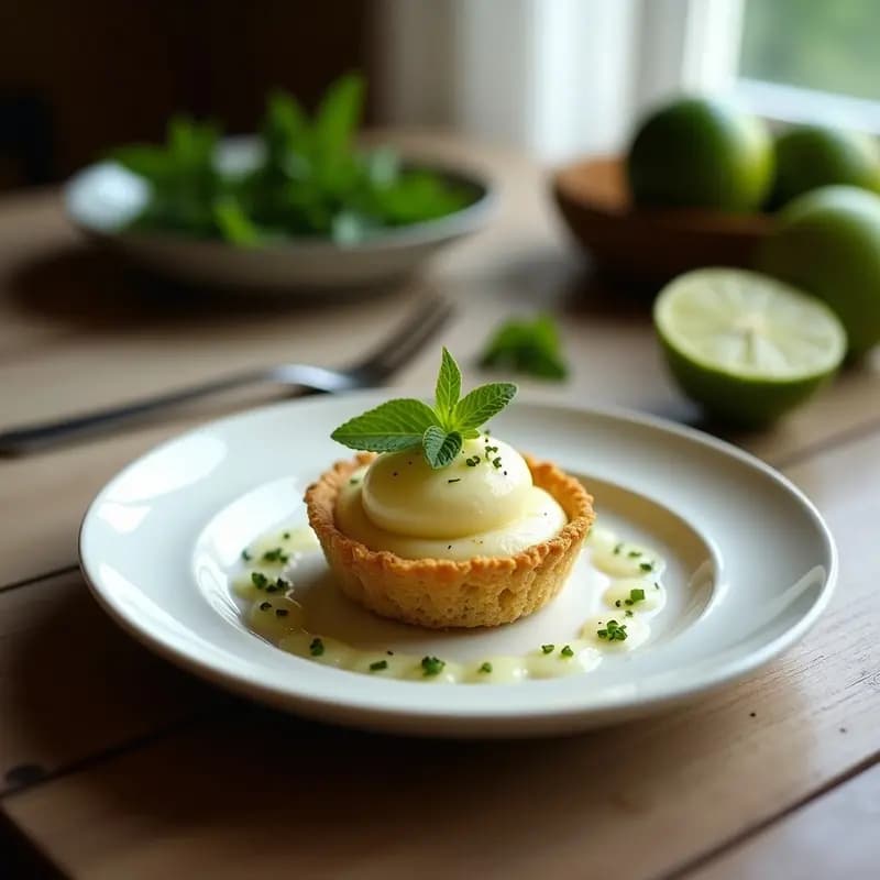 Tartaletas de Coco y Lima con Base de Quinoa: Postre Sin Horno y Sin Azúcar en 15 Minutos