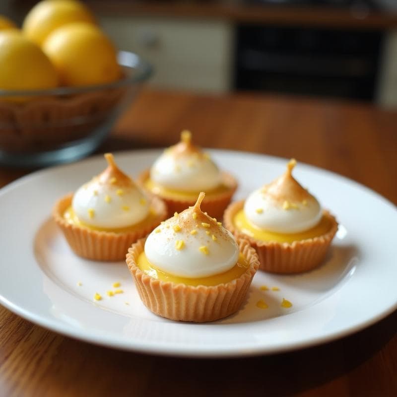 Tartaletas de Coco y Limón con Merengue Vegano: Receta Sin Horno y Ultracremosa