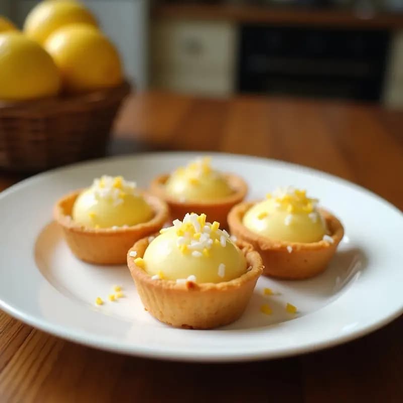 Tartaletas de Coco y Limón Sin Horno: Receta Fácil, Fresca y Sin Azúcar