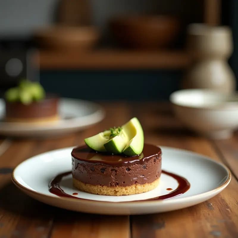 Tartaleta de Chocolate Negro y Aguacate: Receta Crujiente y Saludable en 15 Minutos