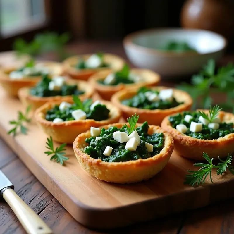 Tartaleta de Quinoa y Espinacas con Feta: Receta Crujiente y Alta en Proteína en 25 Minutos