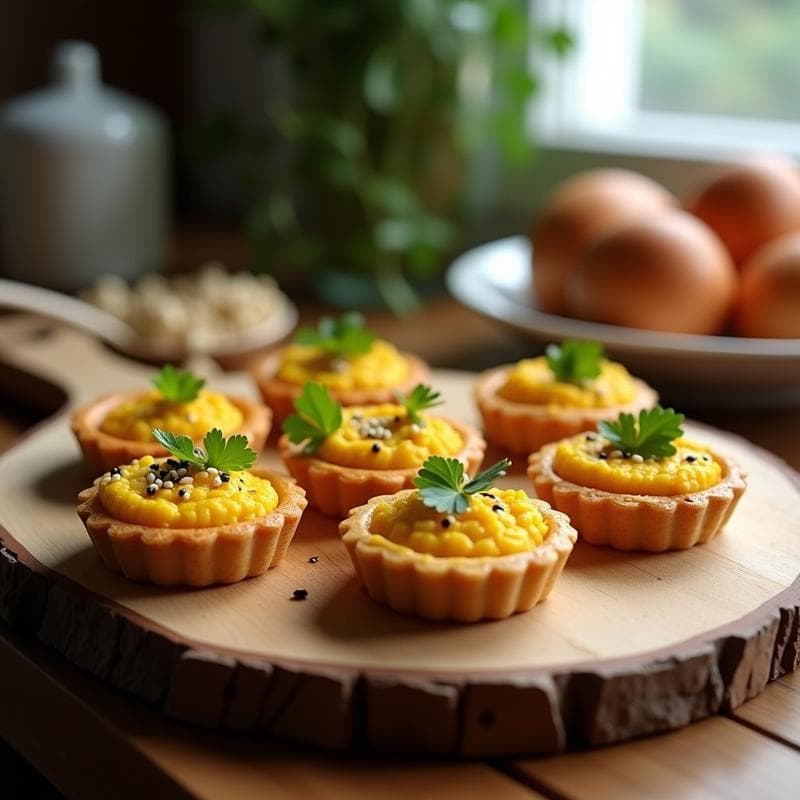 Tartaletas de Garbanzo y Cúrcuma: Receta Vegana Sin Horno con Toque Especiado