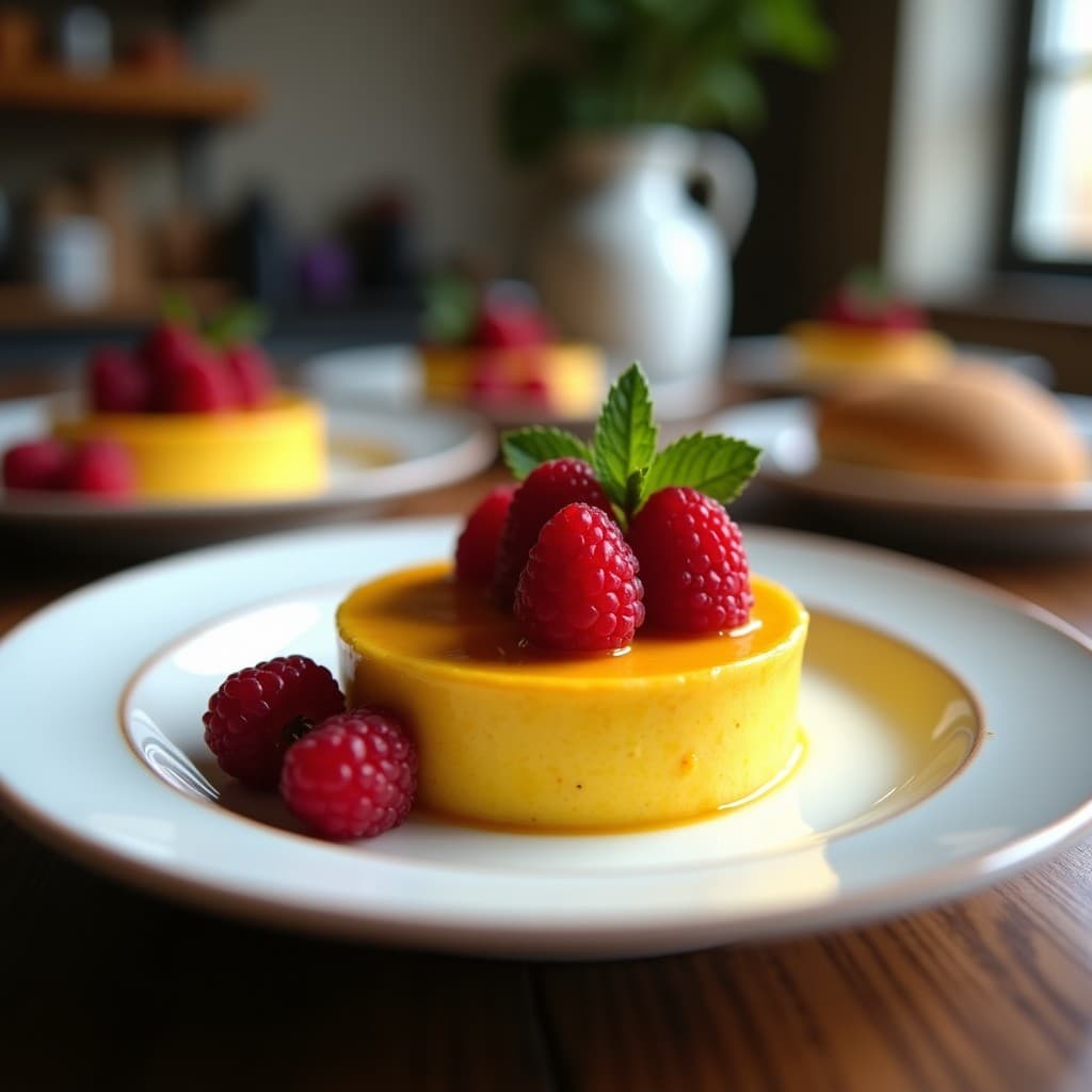 Tartaleta de Cúrcuma y Leche de Coco con Frambuesas: Postre Antiinflamatorio Sin Horno
