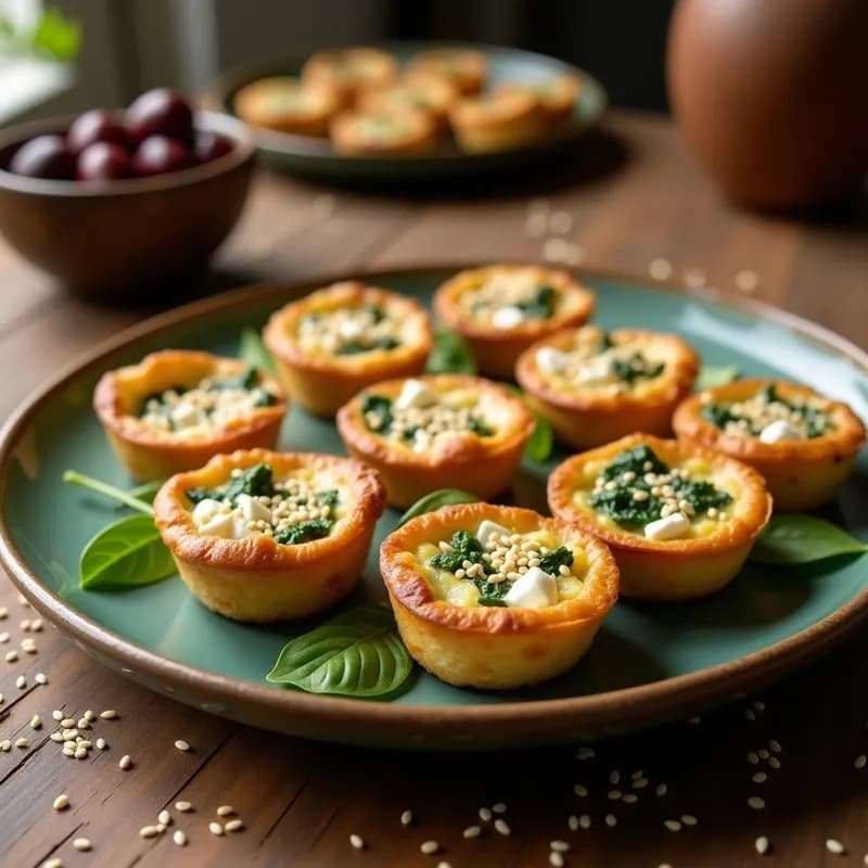 Tartaleta de Espinaca y Feta: Receta al Horno Crujiente y Sin Masa