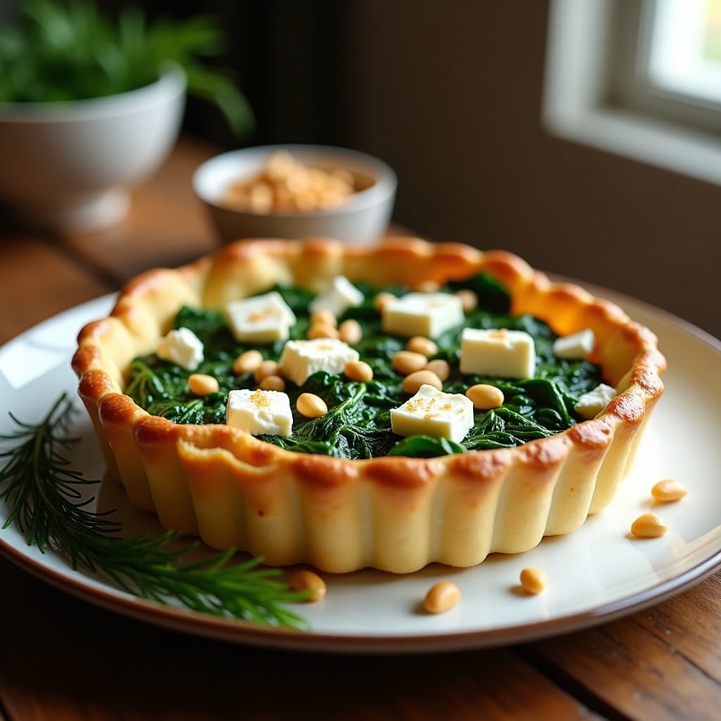 Tartaleta de Espinacas y Queso Feta en Thermomix: Receta Rápida y Sin Horno