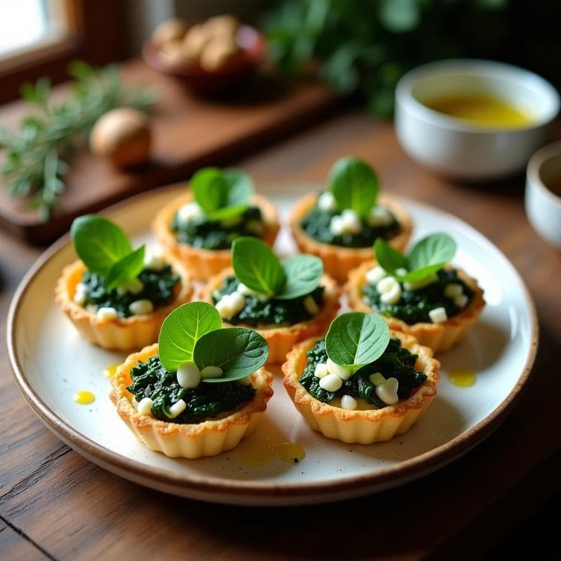 Tartaletas de Espinaca y Queso de Cabra: Receta en Thermomix sin Horno y Ultra Rápida